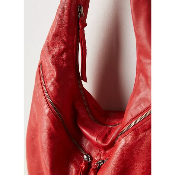 Tallin Tote Bag Color: Red Lip - Picture 3 of 5